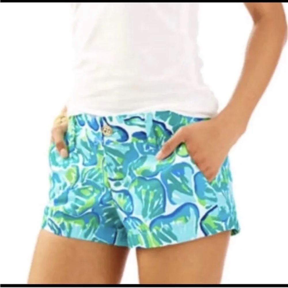 Lilly Pulitzer The Walsh Shorts Blue Lazy River